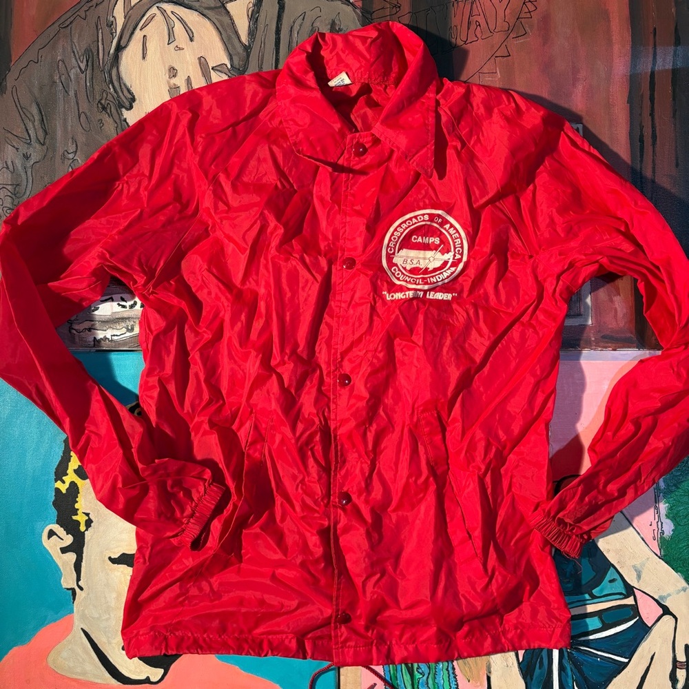 Vintage Boy Scouts Nylon Jacket